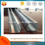 Galvanized steel C channel U channel Omega channel